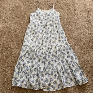 Blu Pepper Floral Midi Dress Size Small